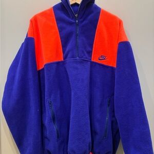 Vintage 90s nike quarter zip fleece